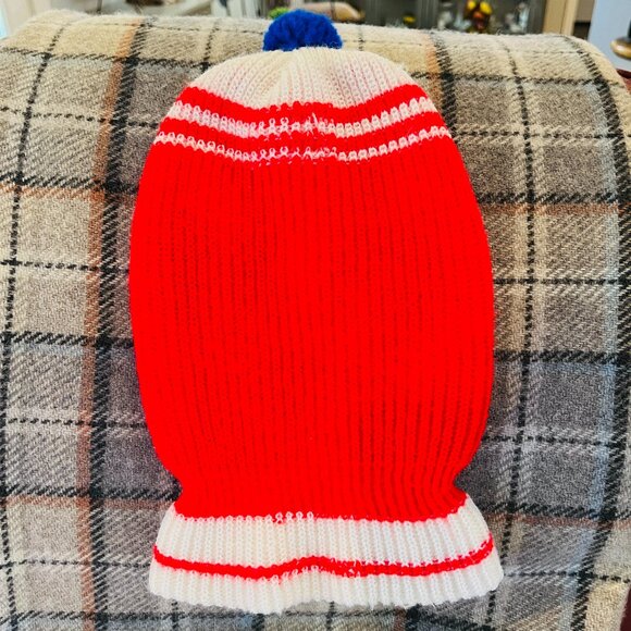 *SOLD*1970's 3 hole knit ski mask - Picture 4 of 6
